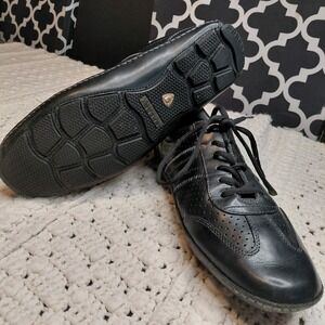 SPERRY Mens 10 M GOLD CUP ASV Technology Kennebunk Driving Shoes Black Luxury